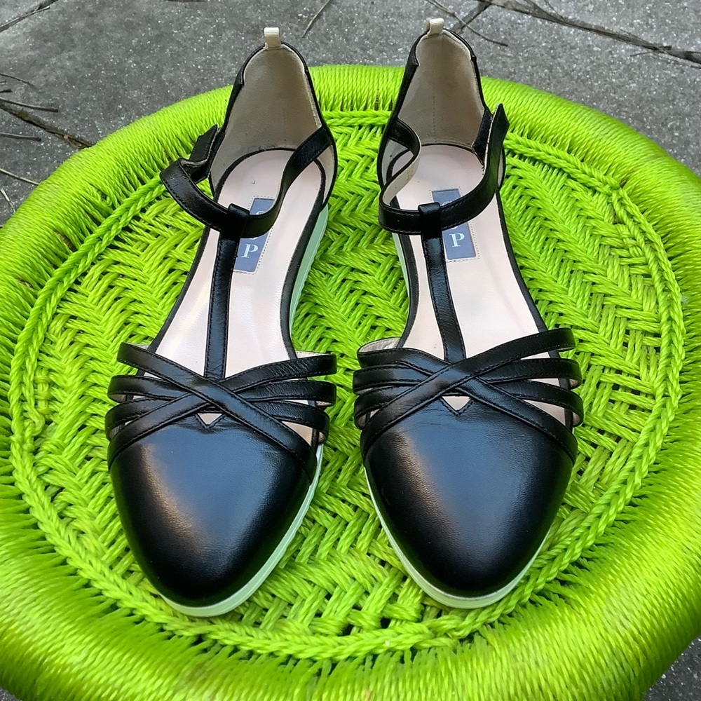 SJP by Sarah Jessica Parker Leather D’Orsay Flats